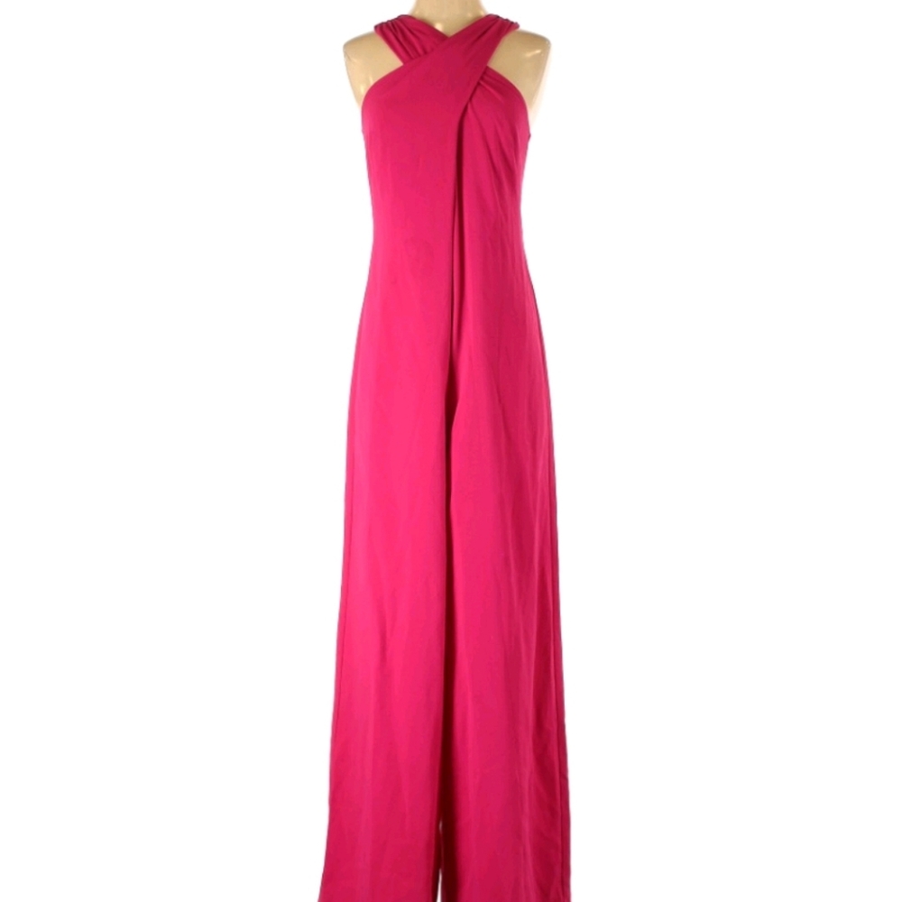NWT Trina Turk flowing pink jumpsuit